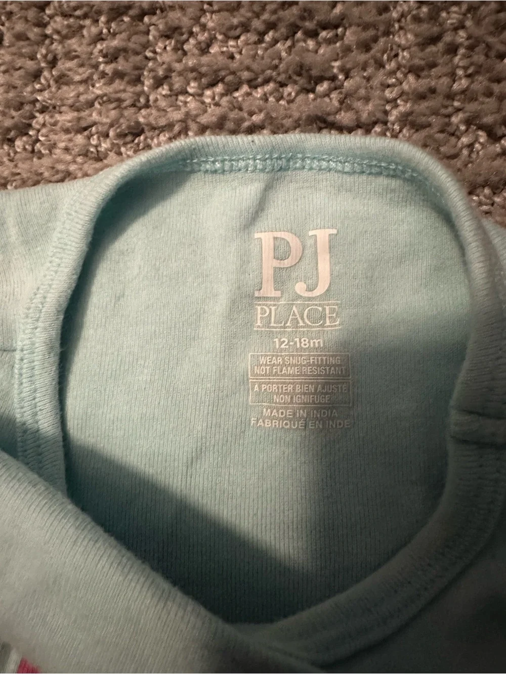 Girls' Mint & Blue Owl Pajama Set